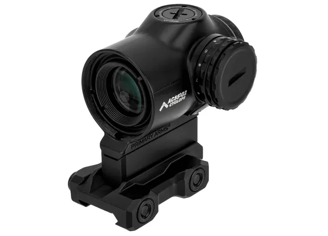 Приціл призматичний Primary Arms SLx 1X MicroPrism сітка ACSS Cyclops G2. Black Фото 2